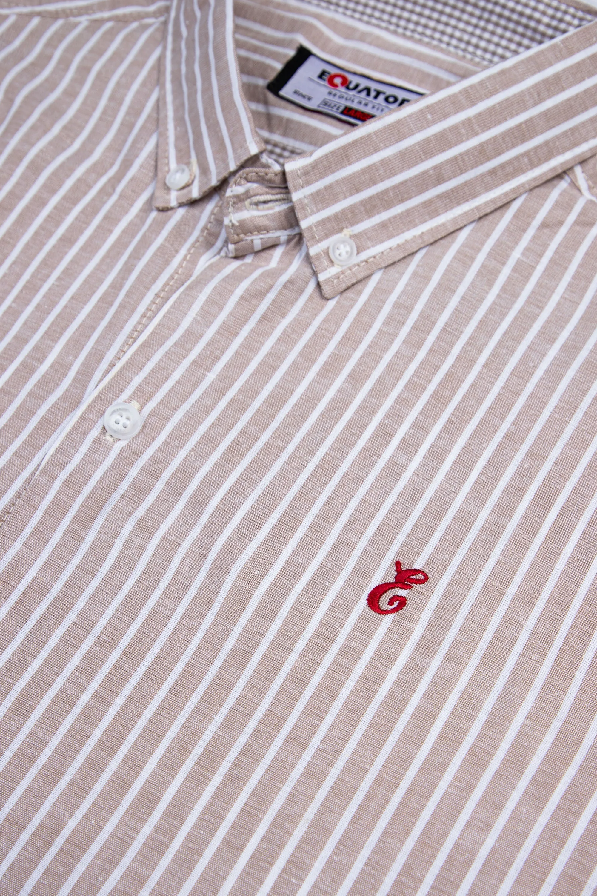 BGE Strp Casual Shirt FS Regular Fit