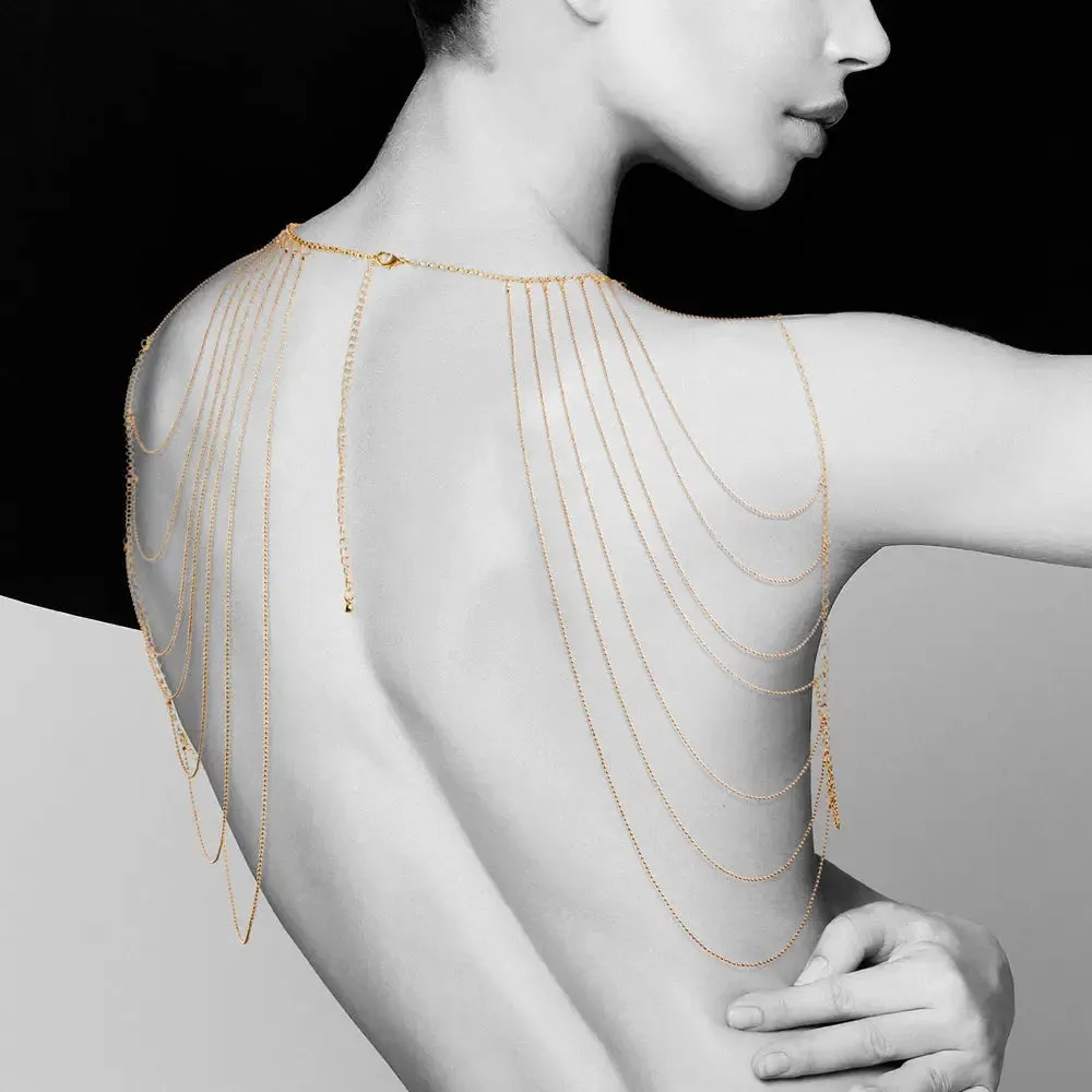 Bijoux Indiscrets Magnifique Gold Shoulder Jewellery
