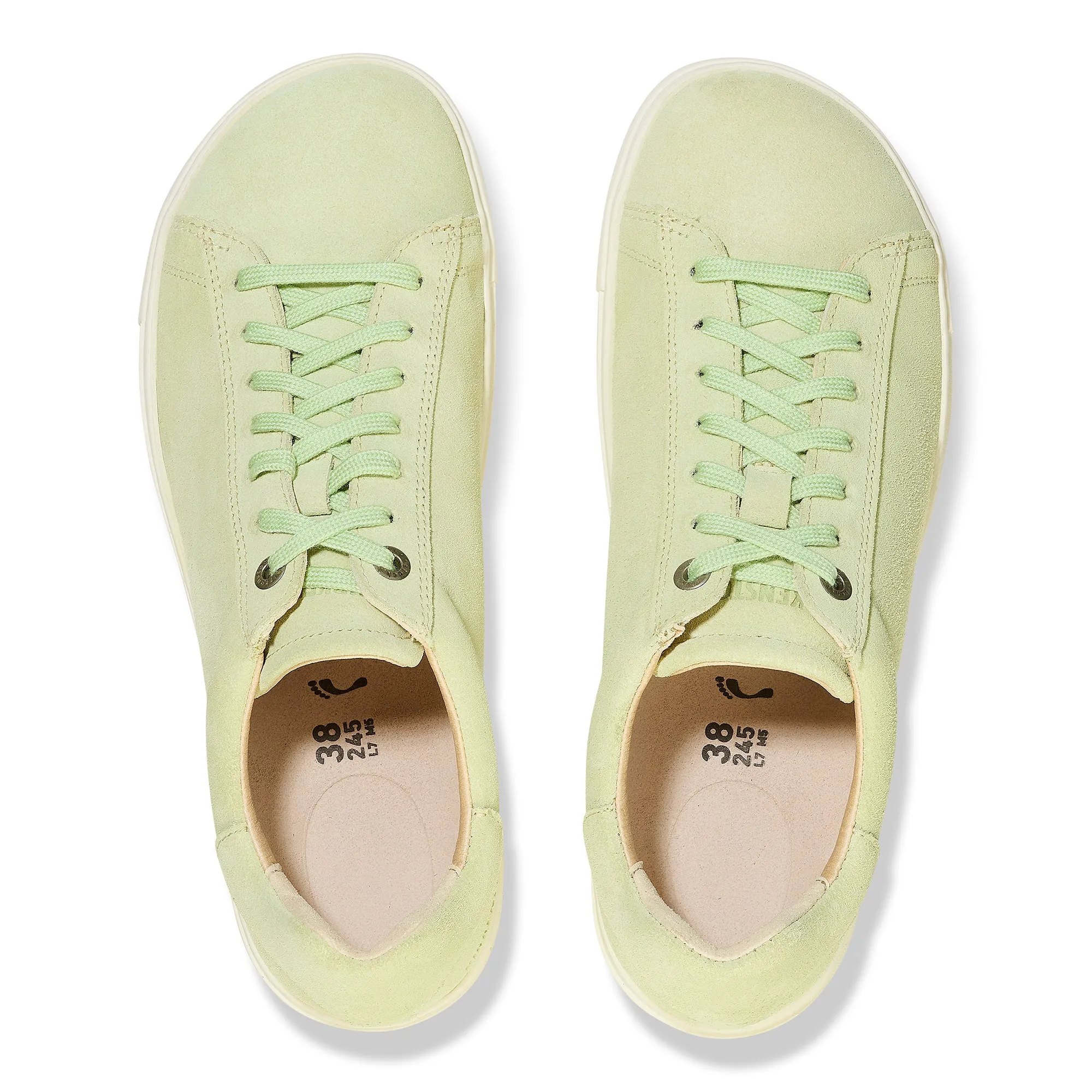Birkenstock Bend Low faded lime suede