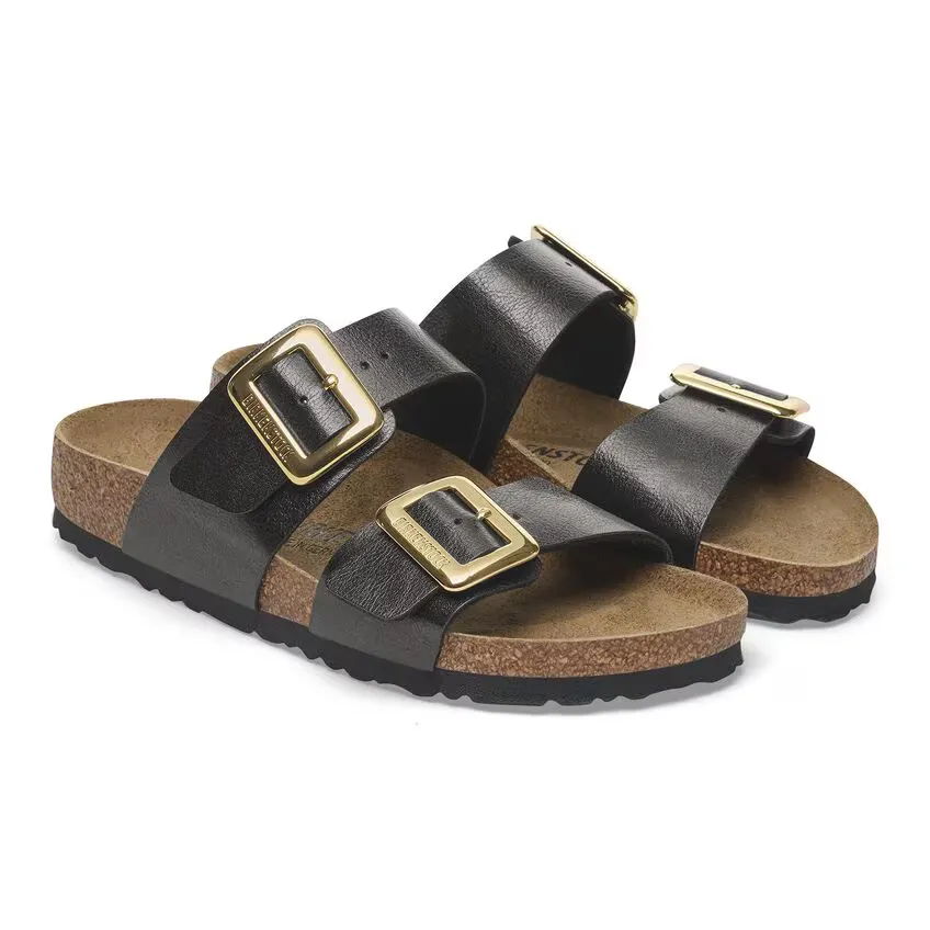 Birkenstock Women's Sydney Cushion Buckle Sandal - Graceful Licorice