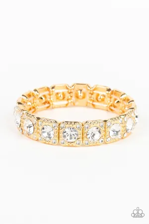 Blinged Out Gold Bracelet