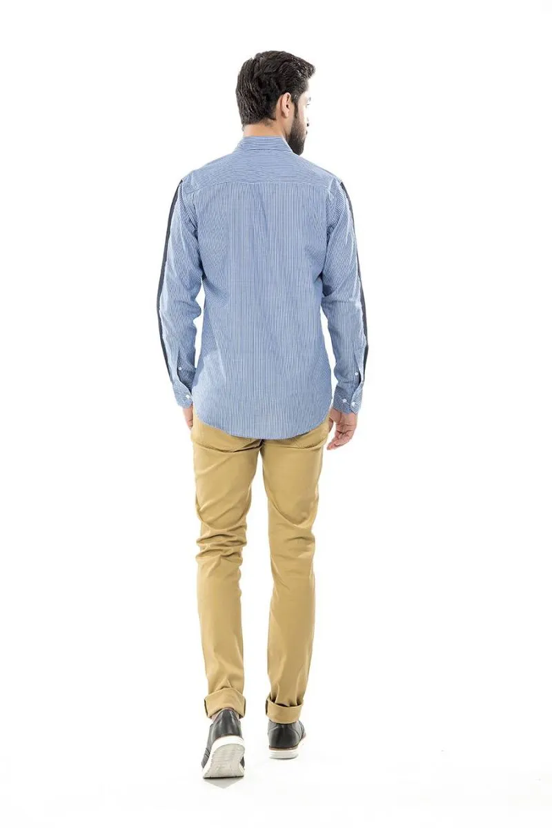 Blue Casual Shirt FS Regular Fit