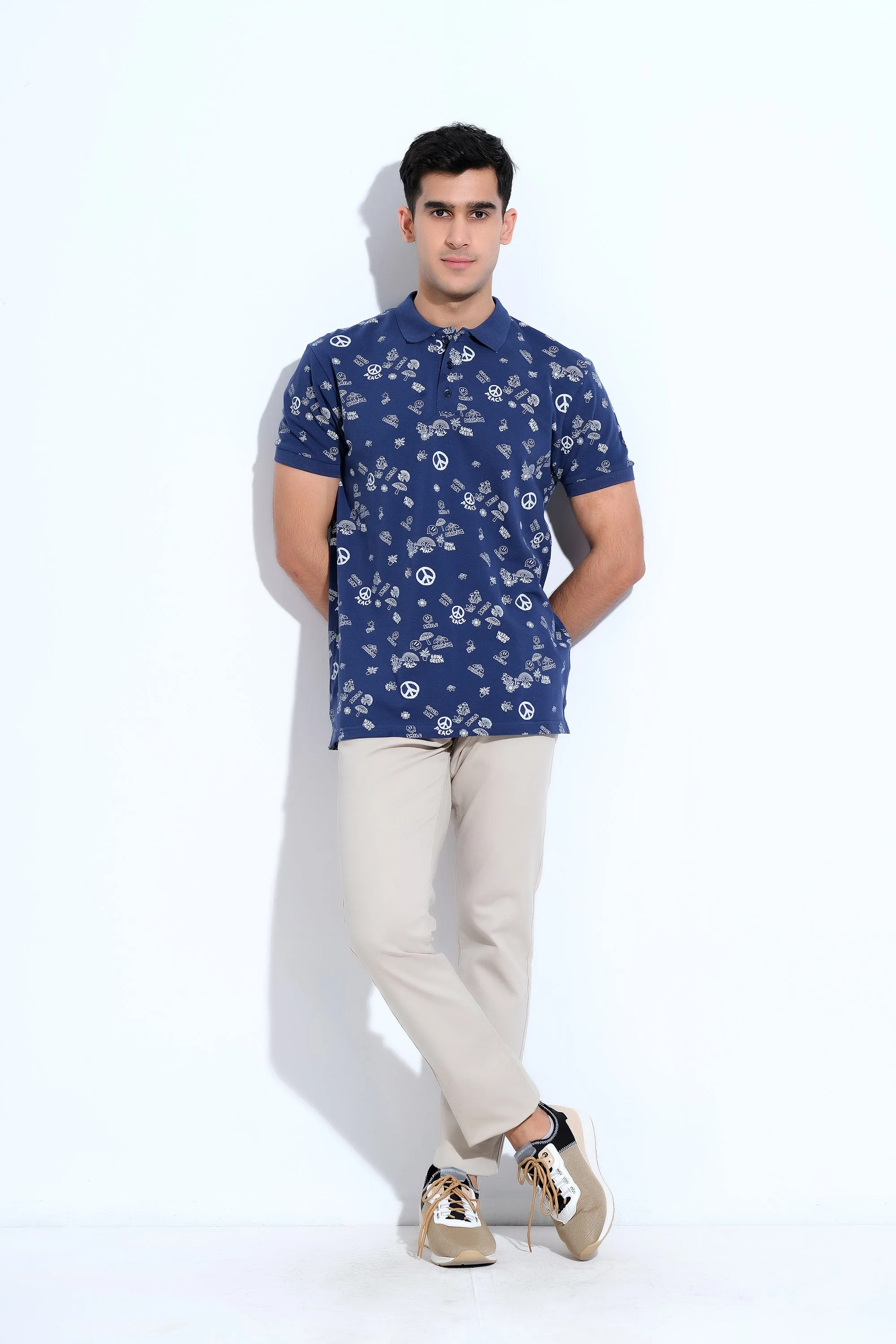Blue Polo Shirt