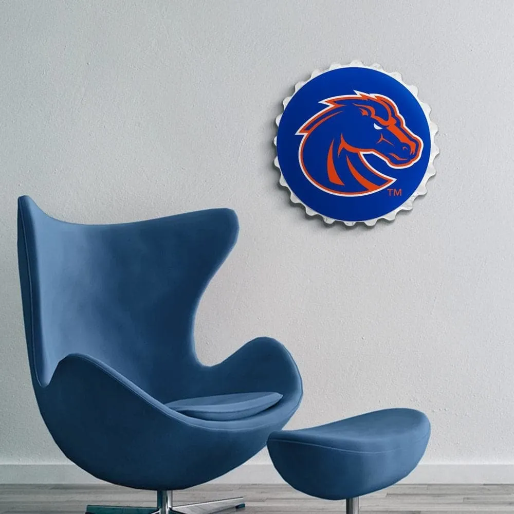 Boise State Broncos: Bottle Cap Wall Sign