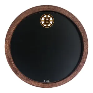 Boston Bruins: Chalkbaord "Faux" Barrel Top Sign