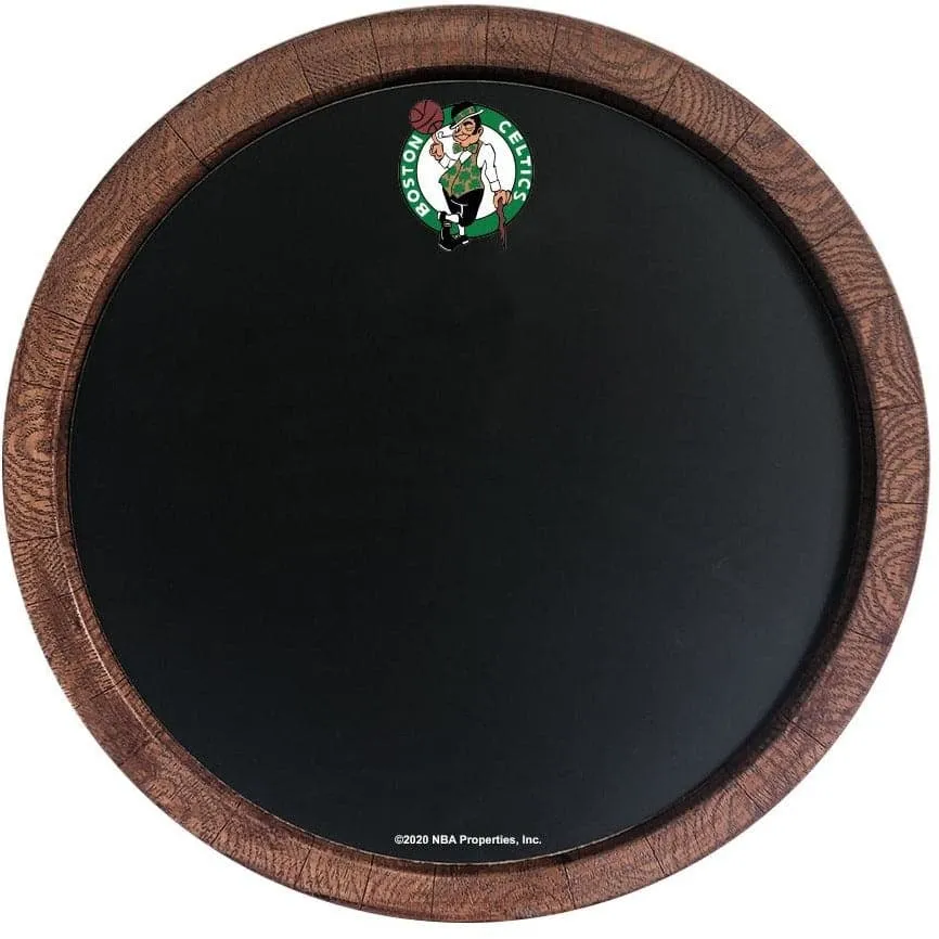 Boston Celtics: Chalkboard "Faux" Barrel Top Sign