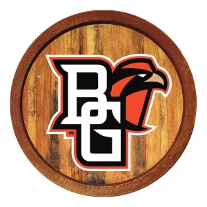 Bowling Green Falcons: "Faux" Barrel Top Sign