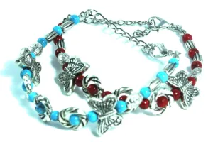Breezy Butterfly Charm Bracelet