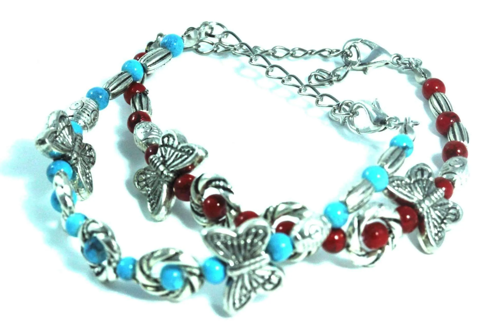 Breezy Butterfly Charm Bracelet