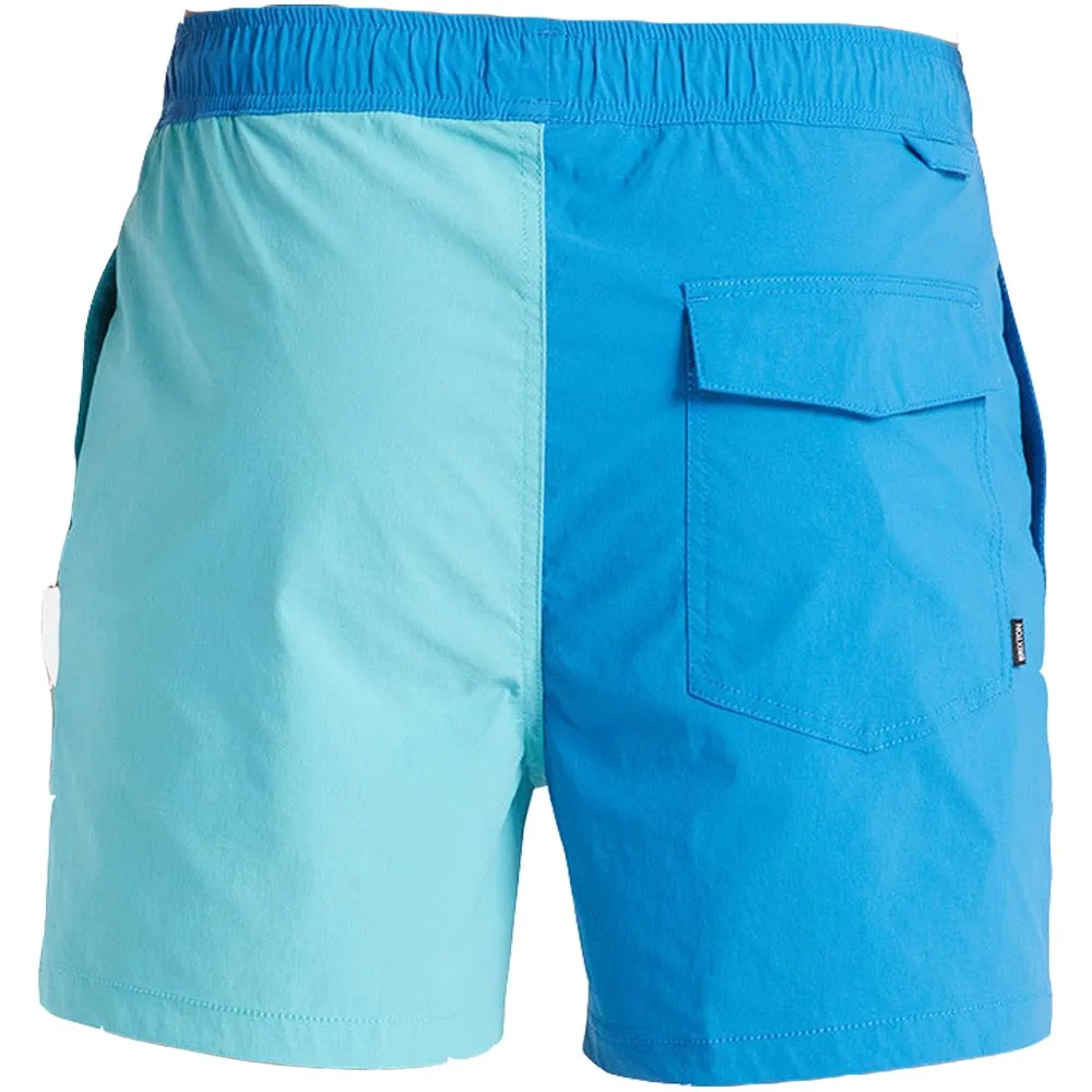 Brixton Voyage shorts sky blue/teal