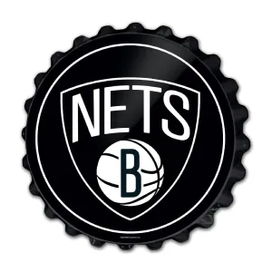 Brooklyn Nets: Bottle Cap Wall Sign
