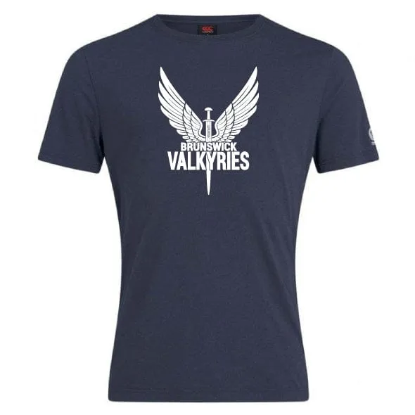 Brunswick Valkyries Club Plain Tee by Canterbury