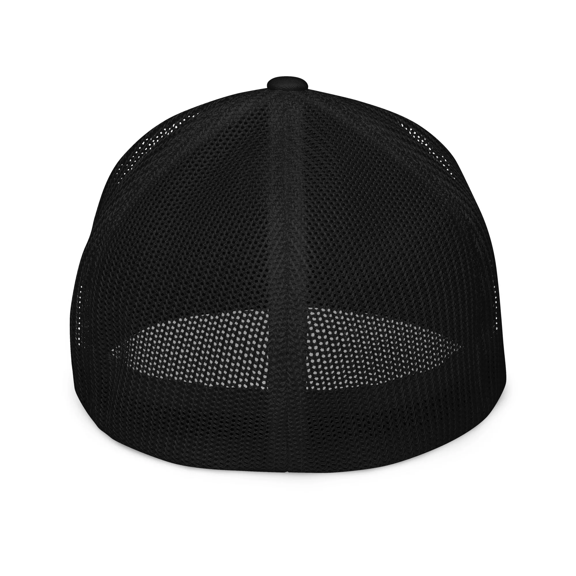 Camo Print Closed-back Trucker Cap