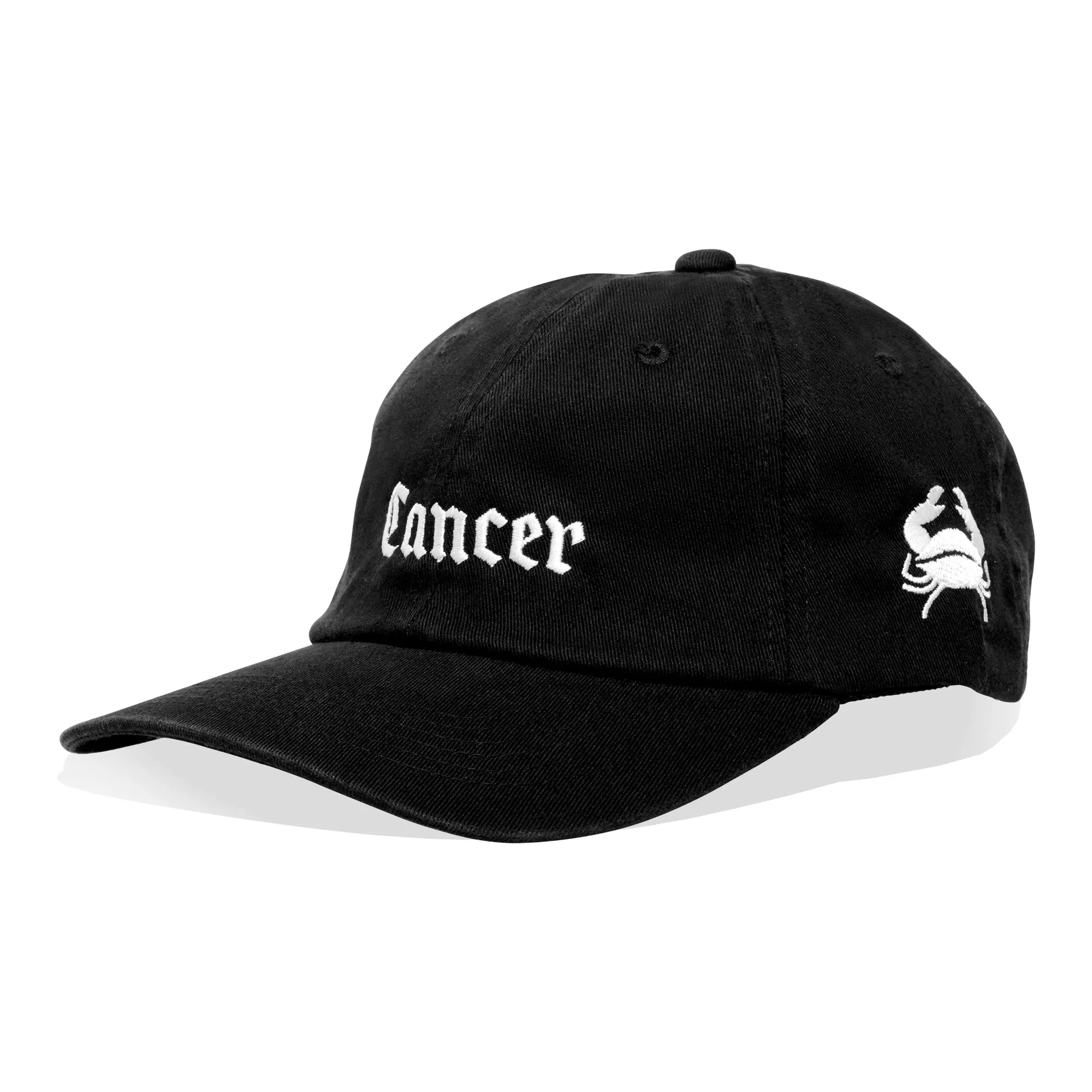 CANCER ZODIAC HAT (BLACK)