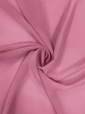 Candy Pink Chiffon Fabric By The 1/2 Yard