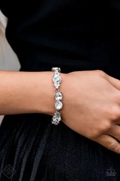 Care To Make A Wager? White Bracelet Paparazzi