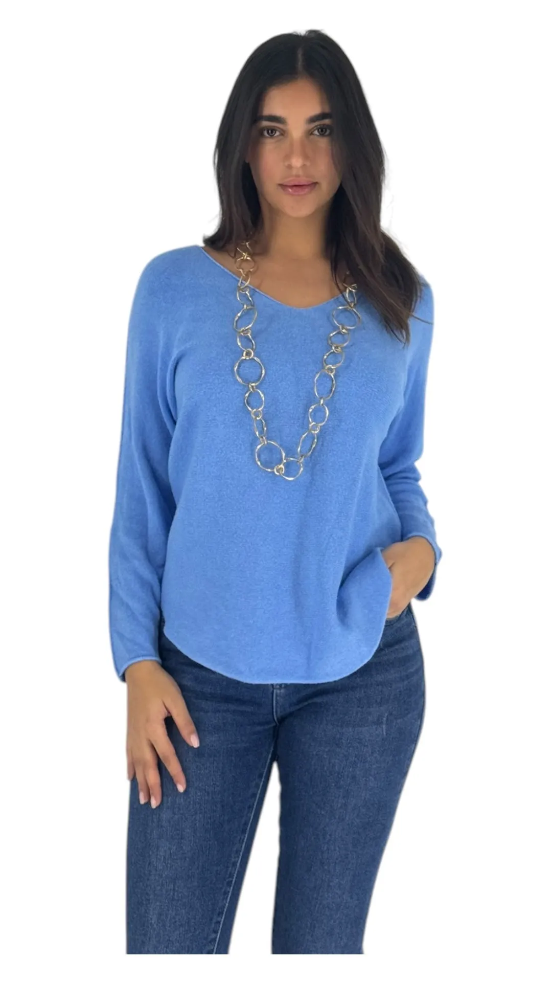 Carmen blue top