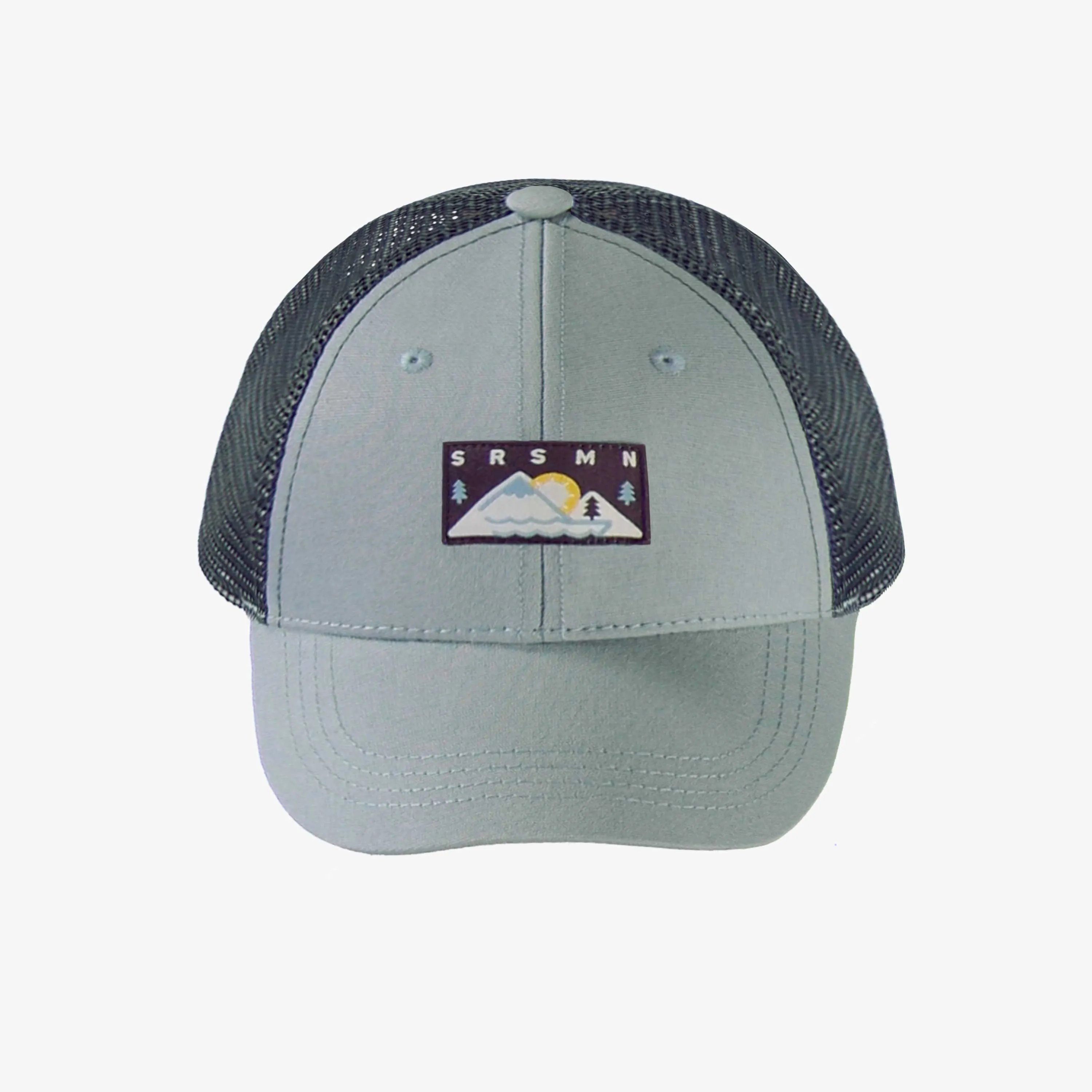 Casquette bleu avec filet au style baseball, enfant || Blue baseball cap with mesh, child