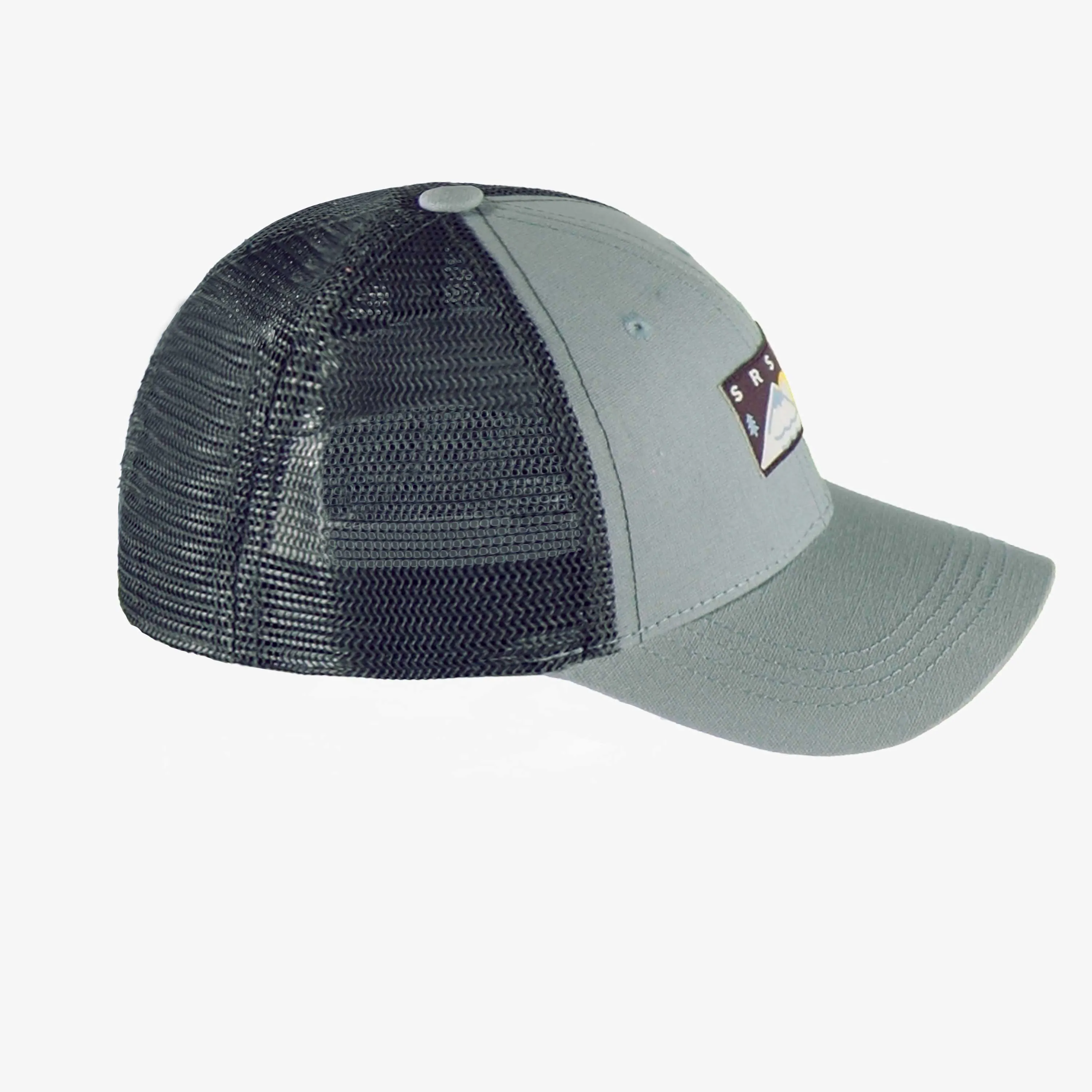 Casquette bleu avec filet au style baseball, enfant || Blue baseball cap with mesh, child