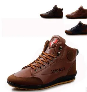 Casual light and comfortable men's peas shoes
