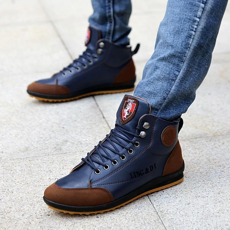 Casual light and comfortable men's peas shoes