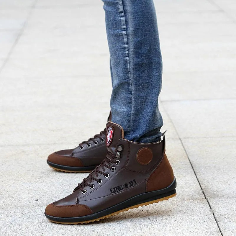 Casual light and comfortable men's peas shoes