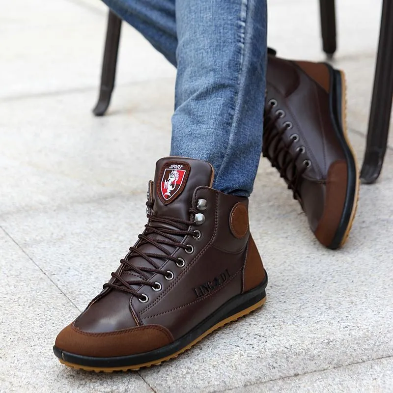 Casual light and comfortable men's peas shoes