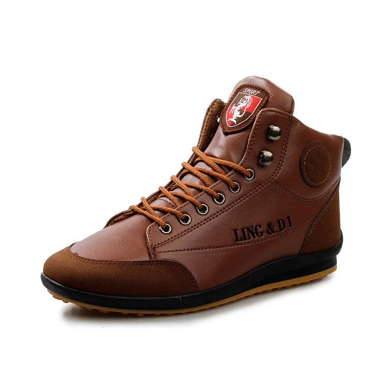 Casual light and comfortable men's peas shoes