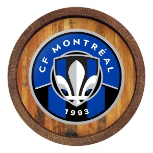 CF Montréal: "Faux" Barrel Top Sign