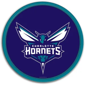 Charlotte Hornets: Modern Disc Wall Sign
