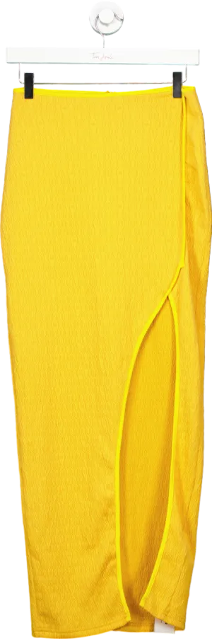 Cider Yellow Maxi Skirt UK M