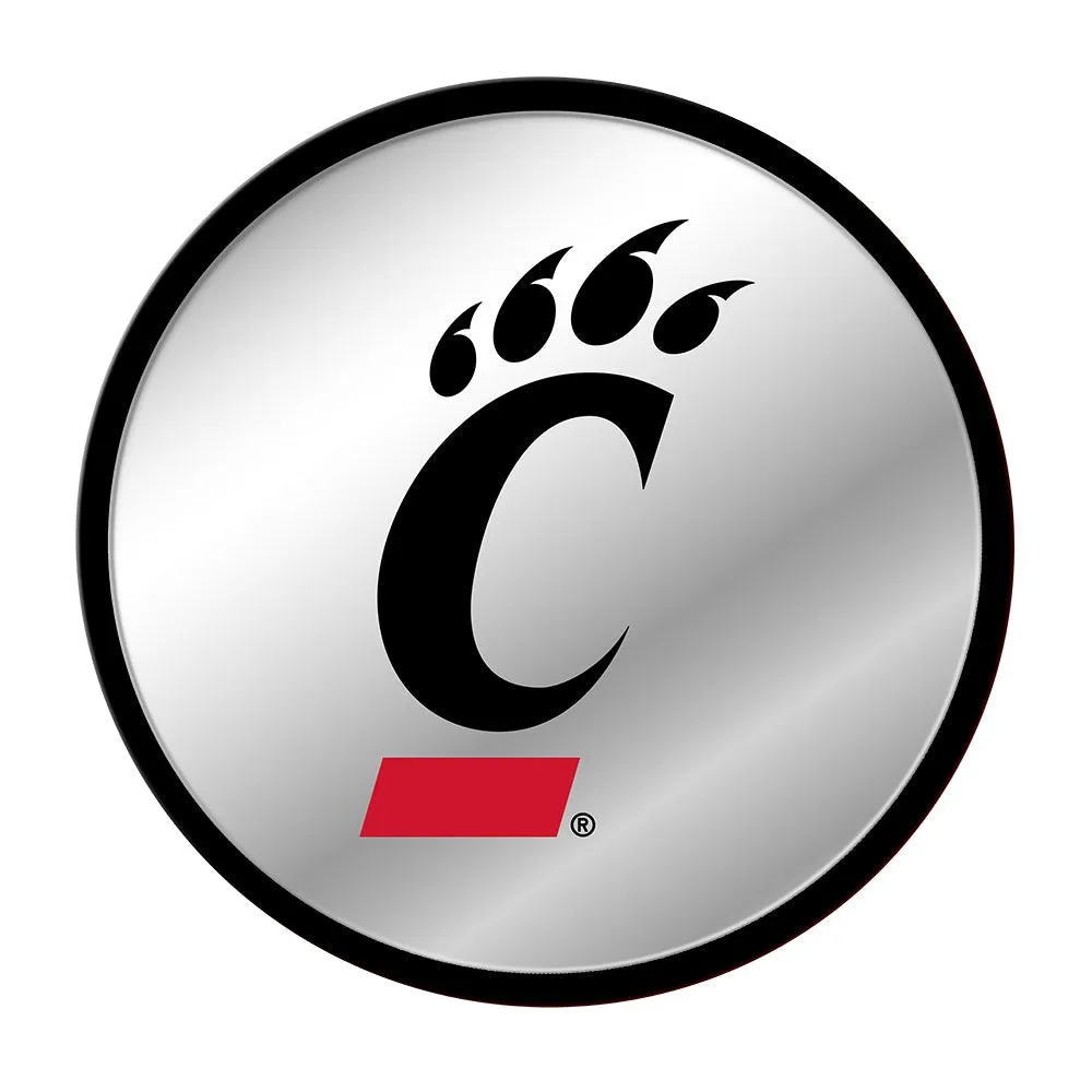 Cincinnati Bearcats: Logo - Modern Disc Mirrored Wall Sign