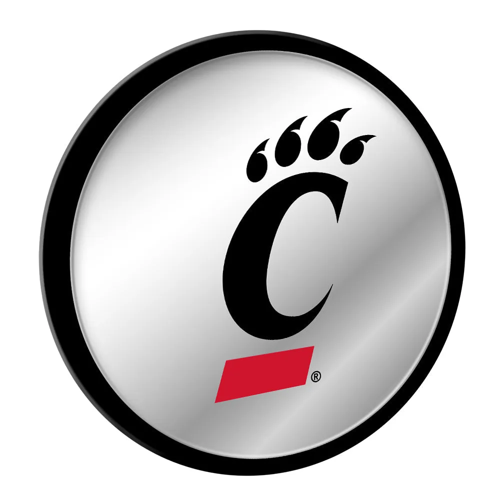 Cincinnati Bearcats: Logo - Modern Disc Mirrored Wall Sign