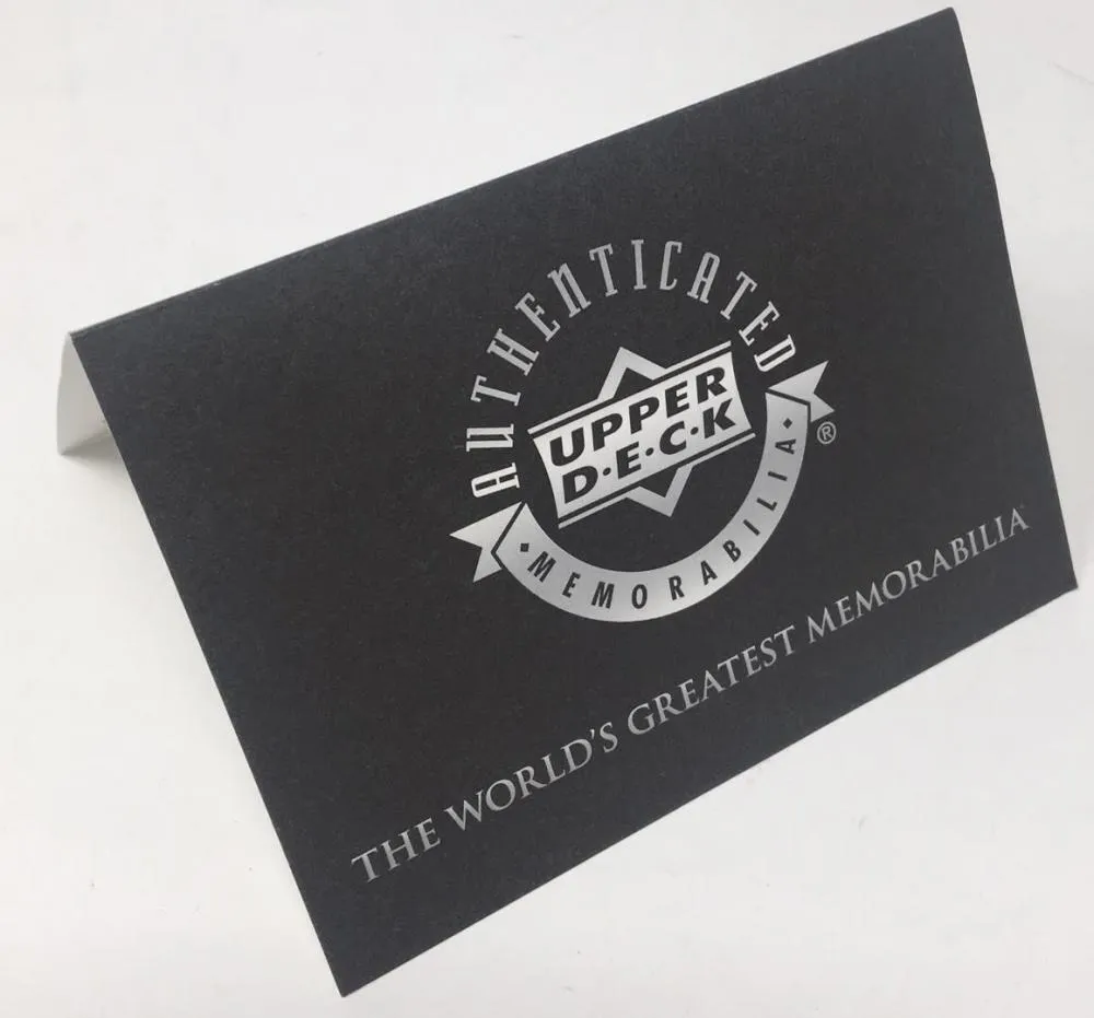 Collin Morikawa Autographed Open Championship Pin Flag UDA