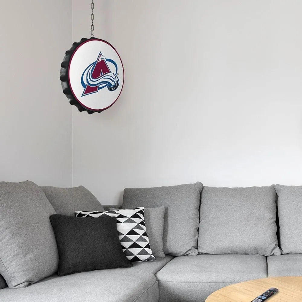 Colorado Avalanche: Bottle Cap Dangler