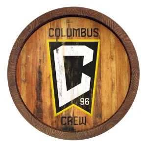 Columbus Crew: Weathered "Faux" Barrel Top Sign