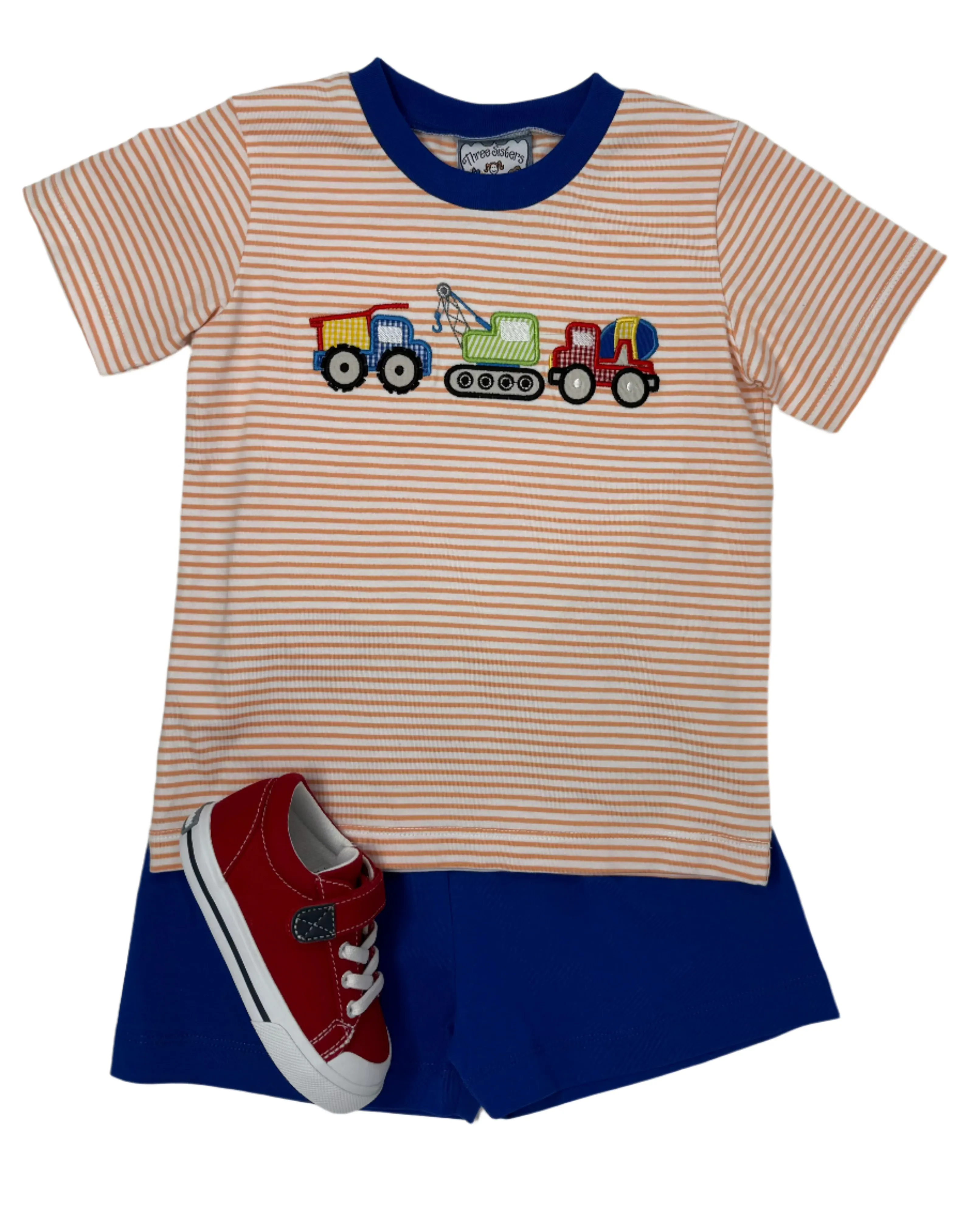 Construction Boys Short Set