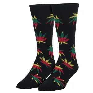 Cool Socks - Ganja  Men's Crew Socks