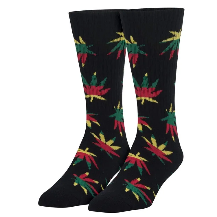 Cool Socks - Ganja  Men's Crew Socks