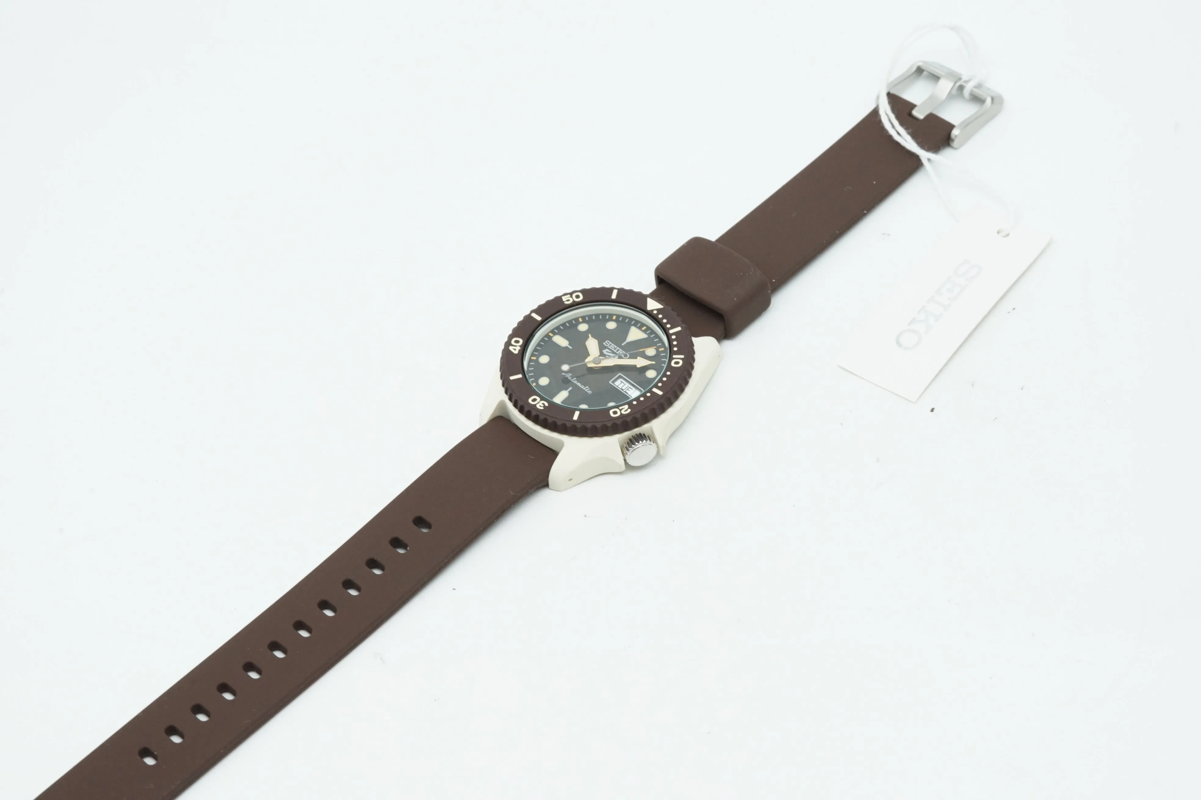 Copy of Seiko 5 Sports SRPG77K Brown Bio-Plastic Automatic Sports Watch