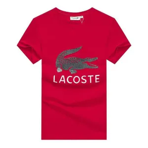 Cost Design Single Cool Cotton Round Neck Polo -Red