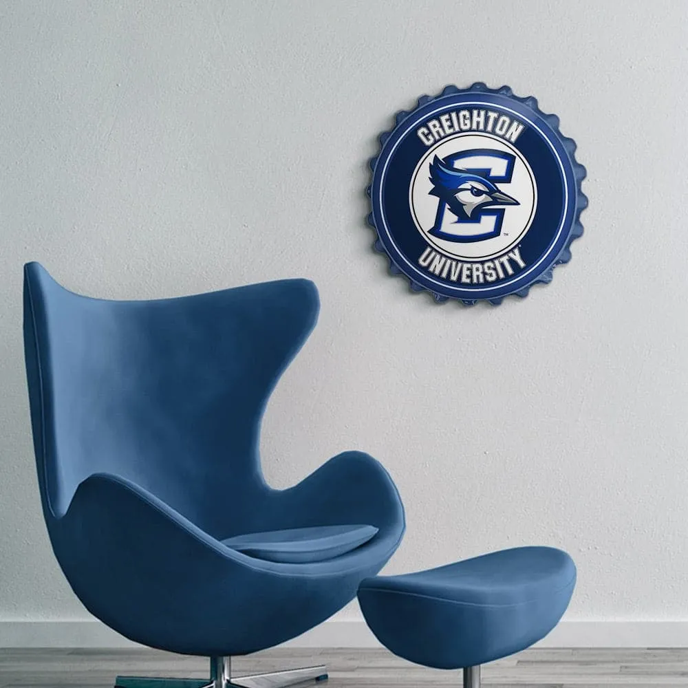 Creighton Bluejays: Bottle Cap Wall Sign