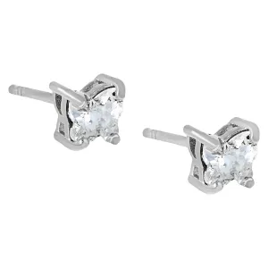 Crystal Butterfly Stud Earring