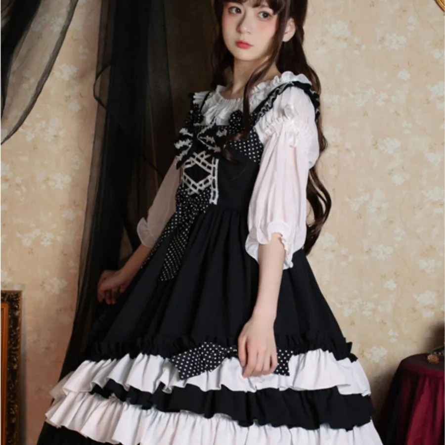 Daily Sweet and Cool Lolita Jumper Skirt