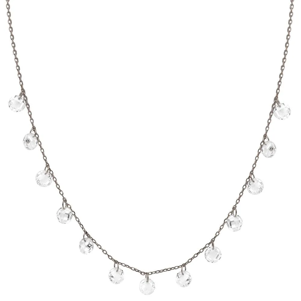 DAINTY NECKLACE, BR STERLING SILVER