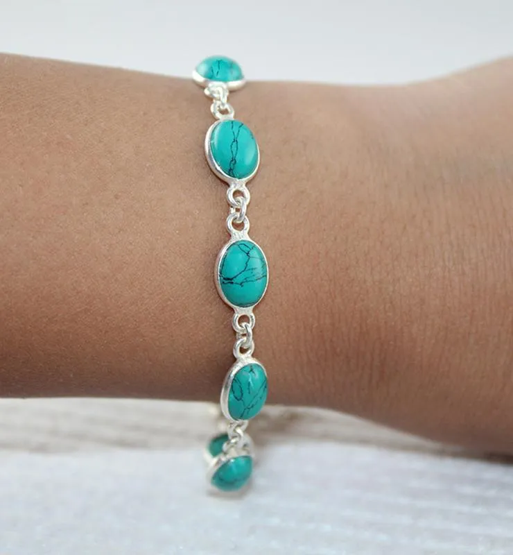 Dainty Turquoise Bracelet