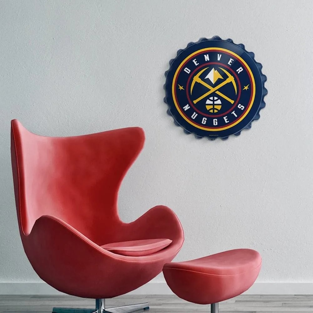 Denver Nuggets: Bottle Cap Wall Sign
