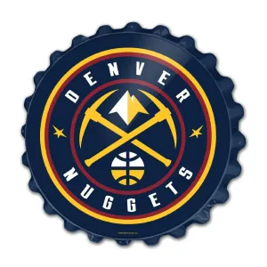 Denver Nuggets: Bottle Cap Wall Sign