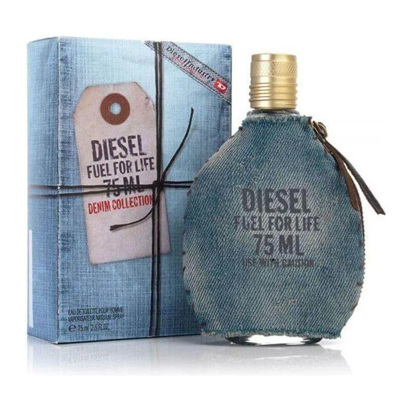 Diesel Fuel For Life DENIM for MEN Cologne 2.5 oz edt Spray NEW IN BOX