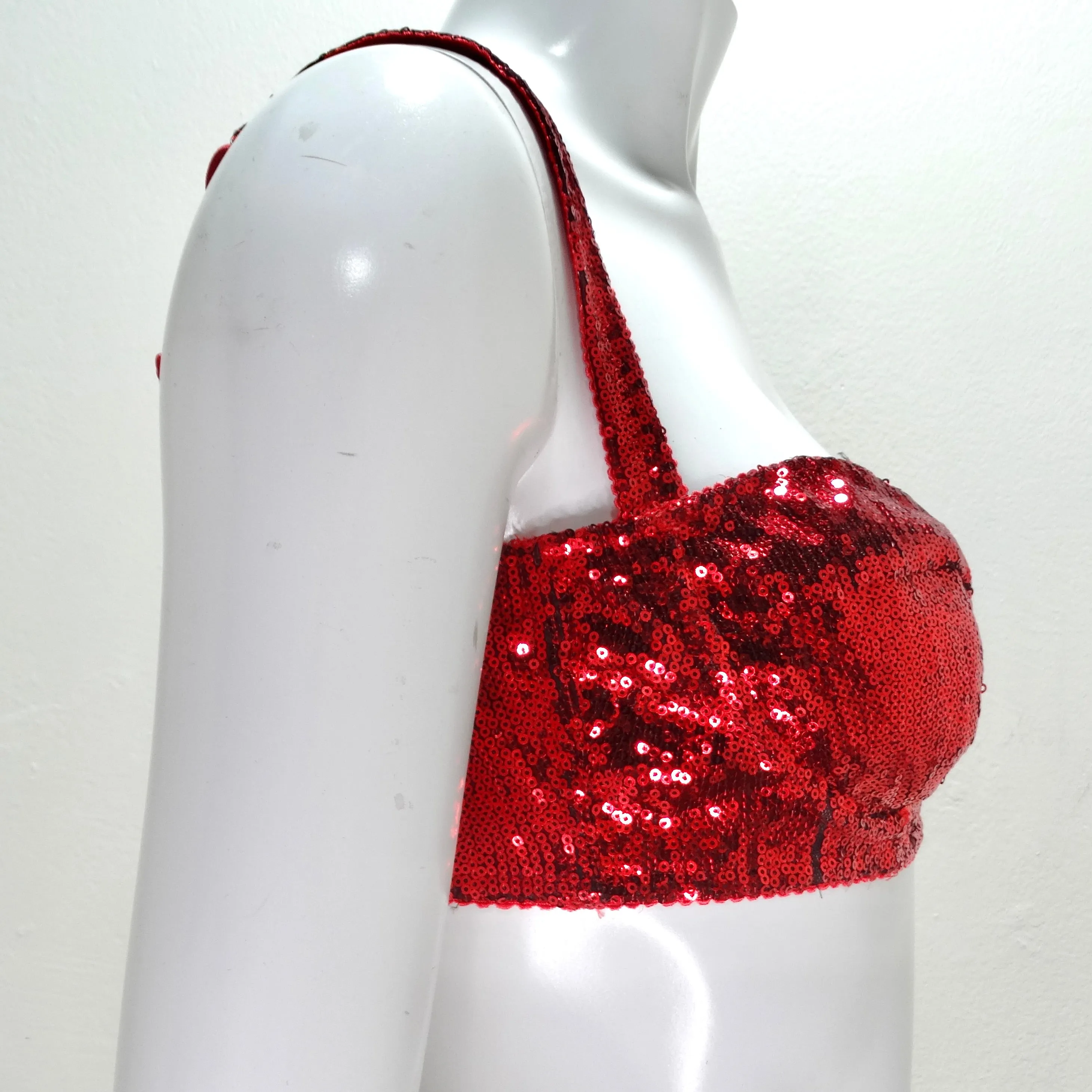 Dolce & Gabbana Sequin Balconette Bra